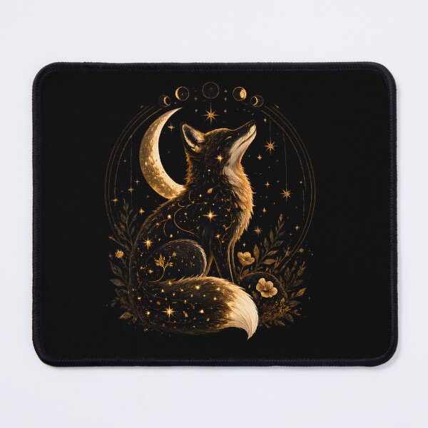 Item preview, Celestial Fox Moonlit Fantasy Illustration designed and sold by Lizavelle.
