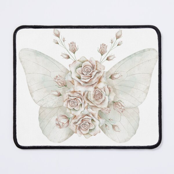 Item preview, Vintage Floral Butterfly Watercolor designed and sold by Alisles.