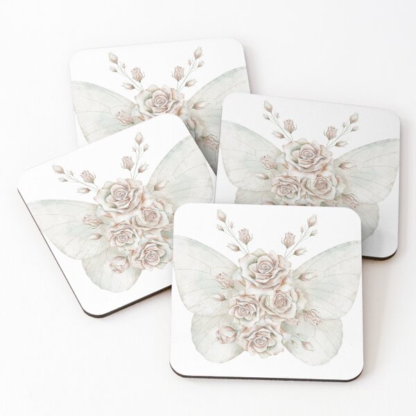 Item preview, Vintage Floral Butterfly Watercolor designed and sold by Alisles.