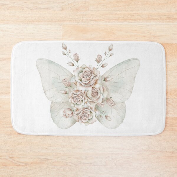 Item preview, Vintage Floral Butterfly Watercolor designed and sold by Alisles.