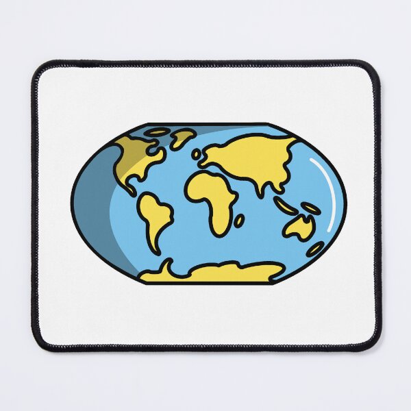 Item preview, World Map Sticker | Postcards from Abroad Collection designed and sold by BellaDesignCo.