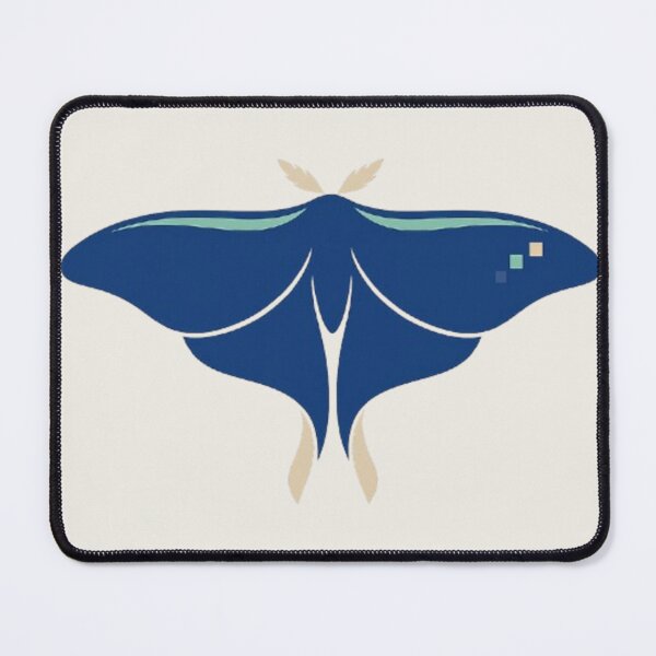 Item preview, Minimalist Celestial Luna Moth Line Art - Abstract Mystic Butterfly designed and sold by Inkfino.