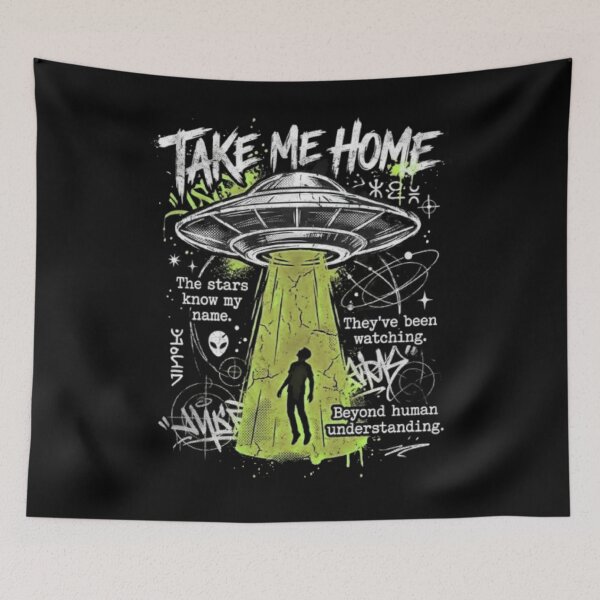 Item preview, RESIDENT ALIEN designed and sold by ALL ART .