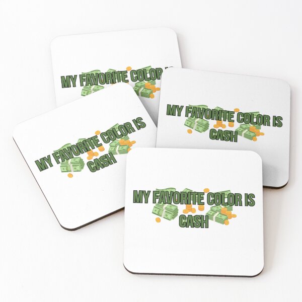 Item preview, My Favorite Color Is Cash T-Shirt - Funny Money Lover Gift designed and sold by Malented.