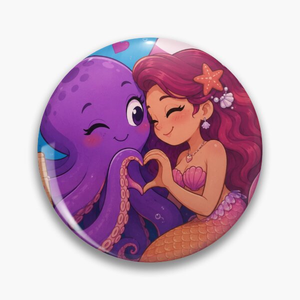 Item preview, Lesbian mermaid pride designed and sold by Peacetree Prints.