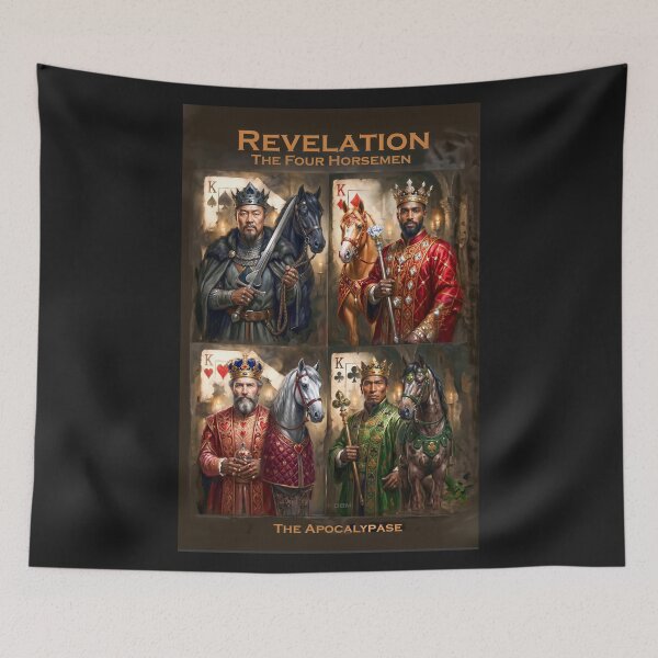 Item preview, FOUR KINGS - Revelation - The Four Horsemen o the Apocalypse designed and sold by DBM Photo Art 1.