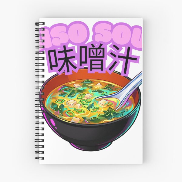 Item preview, Japanese Miso Soup Bowl Neon Anime designed and sold by Shirt-Otakus.