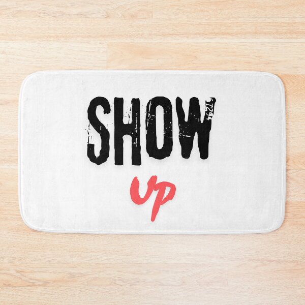 Item preview, Show Up Gym T-Shirt | Minimalist Motivational Tee | Fitness Gift for Gym Lover Him Her designed and sold by Aurveil.