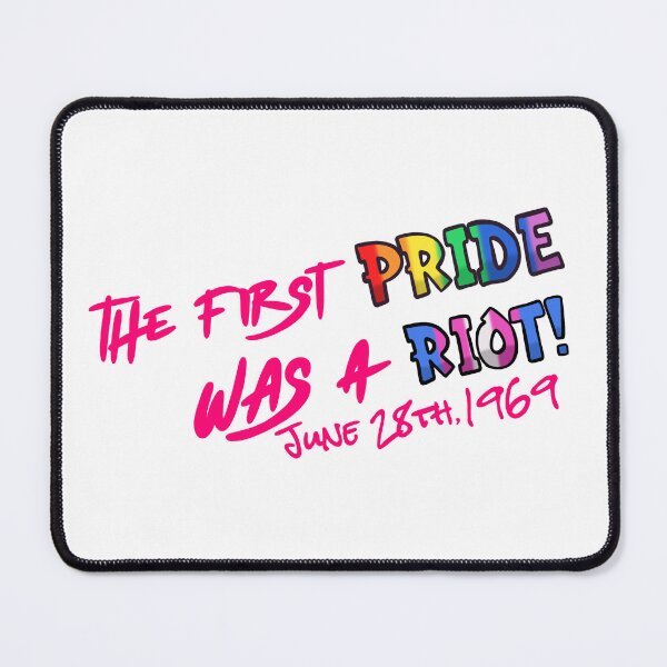 Item preview, The First Pride was A Riot designed and sold by FranettiArt.