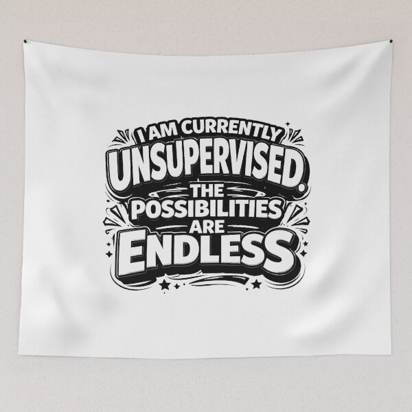 Item preview, I Am Currently Unsupervised, Humorous Saying Shirt, Endless Possibilities, Perfect Gift for Friends designed and sold by Arg Designer.
