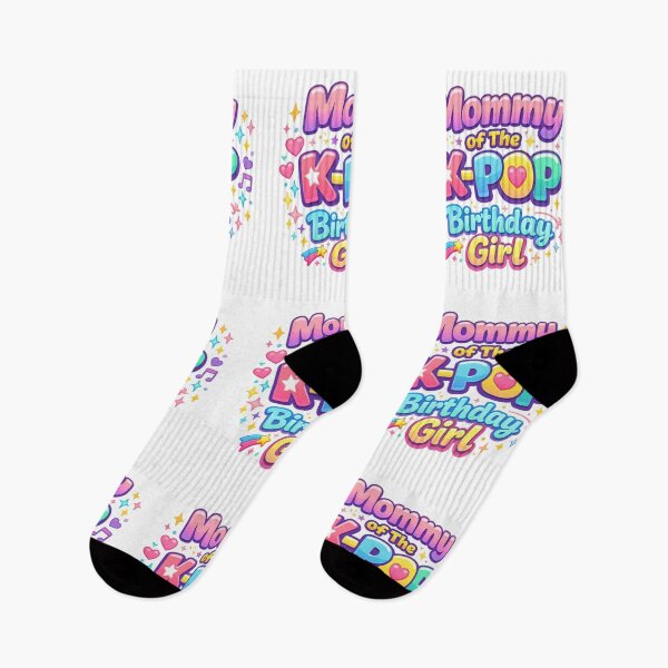 Item preview, Mommy of the K‑Pop Birthday Girl Colorful K‑Pop Party  designed and sold by MerchlyMike.
