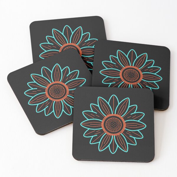 Item preview,  Sunflower - Bold Minimalist Floral  designed and sold by RetroWaveArtCo.