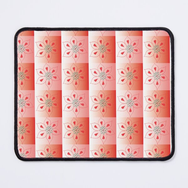 Item preview, Colorful red flower and gradient designed and sold by simplycolours.