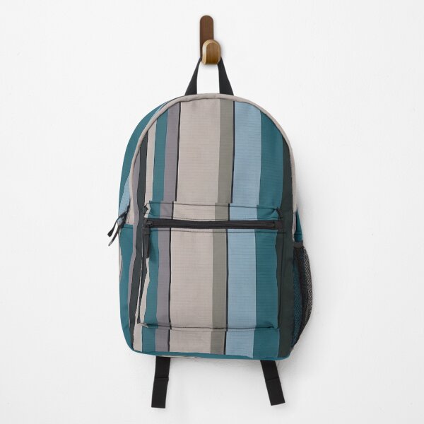 Item preview, Modern Teal and Grey Vertical Stripes Pattern - Abstract Blue Geometric designed and sold by Paulocdias.