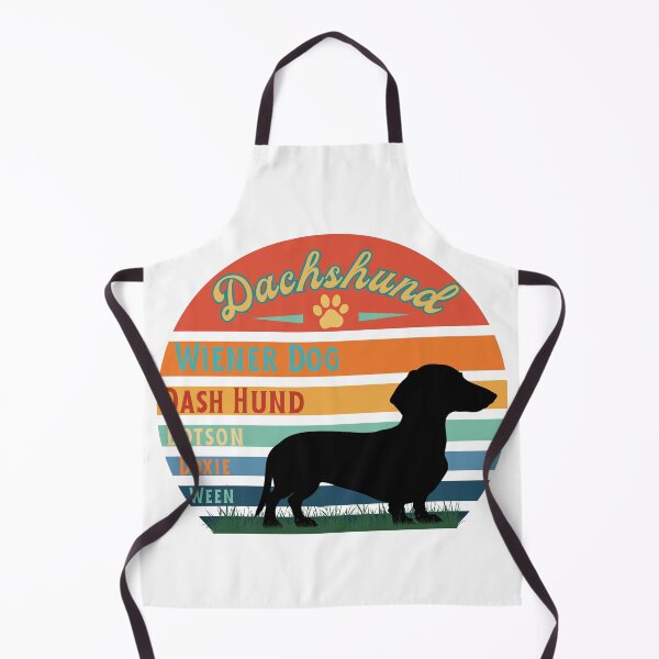 Item preview, Dachshund Retro Vintage Dog Shirt designed and sold by Hazel and Twine Designs.