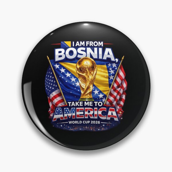 Item preview, Bosnia USA WC 2026 designed and sold by StanleyMJ.