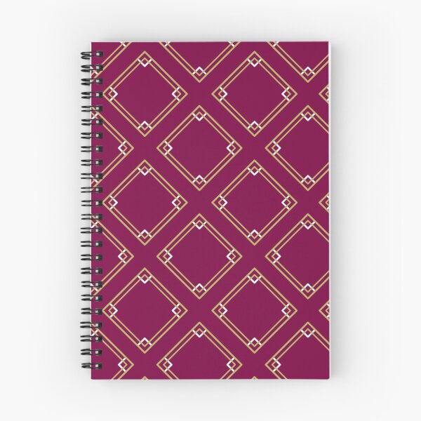 Item preview, Art Deco Lattice Pattern | Burgundy Gold Luxury Seamless  designed and sold by Dino-Lune.