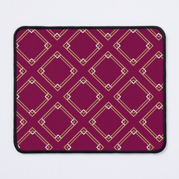 Item preview, Art Deco Lattice Pattern | Burgundy Gold Luxury Seamless  designed and sold by Dino-Lune.