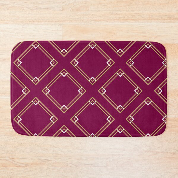 Item preview, Art Deco Lattice Pattern | Burgundy Gold Luxury Seamless  designed and sold by Dino-Lune.