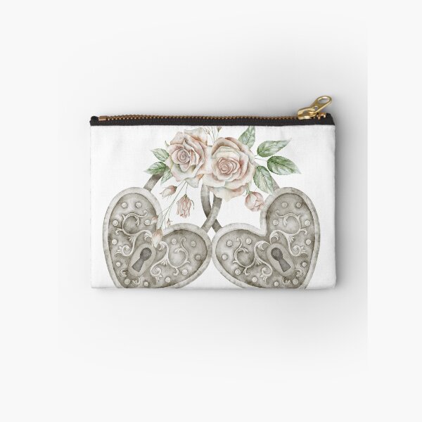 Item preview, Vintage Heart Locks with Roses designed and sold by Alisles.