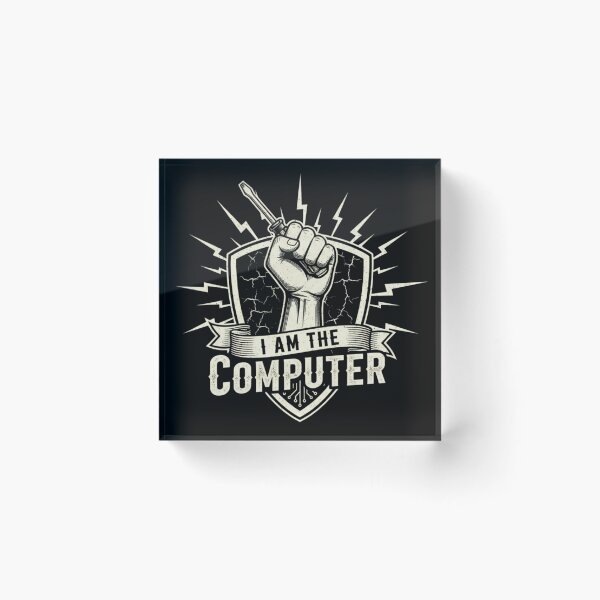 Item preview, Funny Car Mechanic Computer designed and sold by CutOutIdols.