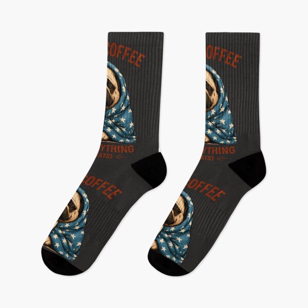 Item preview, Not A Morning Pup Coffee Dog designed and sold by Eugene Printworks.