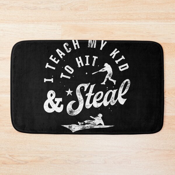 Item preview, I Teach My Kid To Hit And Steal Funny Baseball Parent Humor designed and sold by Dujosufot.
