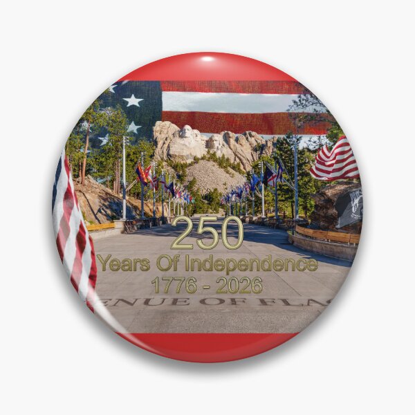 Item preview, Mount Rushmore Avenue Of Flags Semiquincentennial designed and sold by mljdwhite.