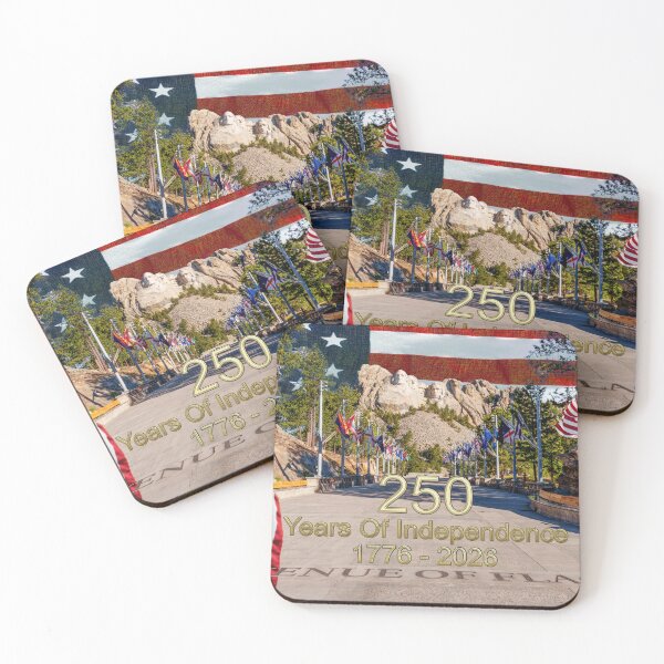 Item preview, Mount Rushmore Avenue Of Flags Semiquincentennial designed and sold by mljdwhite.
