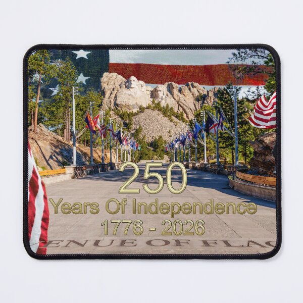 Item preview, Mount Rushmore Avenue Of Flags Semiquincentennial designed and sold by mljdwhite.