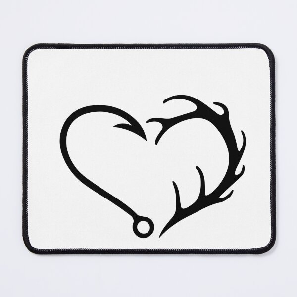 Item preview, Fishing Hook Heart designed and sold by Sweetvoilet.