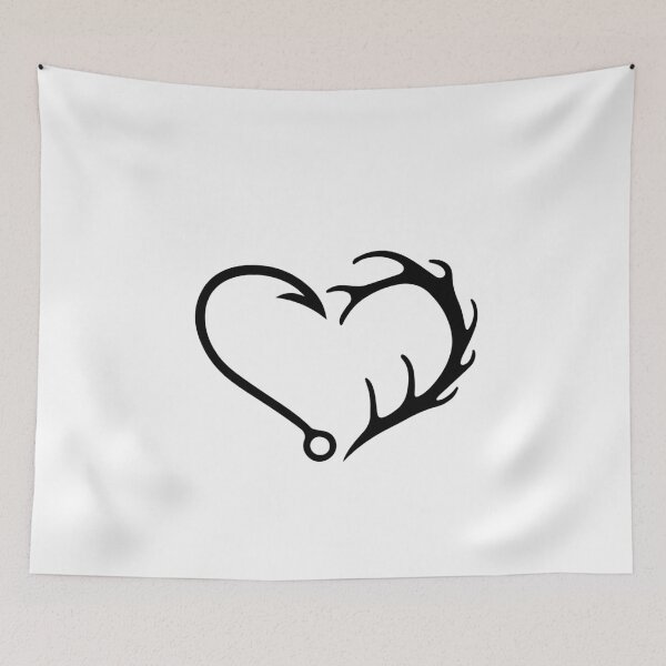 Item preview,  Fishing Hook Heart  designed and sold by Sweetvoilet.