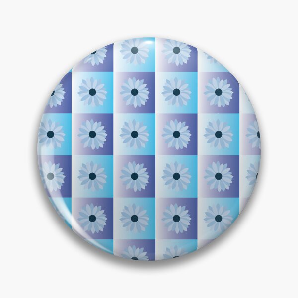 Item preview, Colorful blue flower and gradient designed and sold by simplycolours.