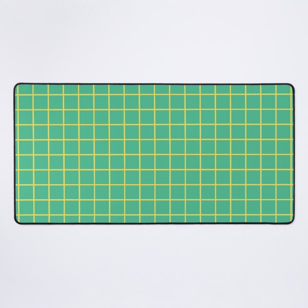 Item preview, Grid Pattern in Green and Yellow designed and sold by tonymagnerart.
