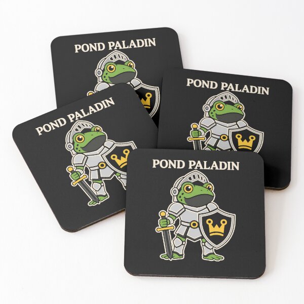 Item preview, Pond Paladin Frog Knight designed and sold by Lyfeinsights.