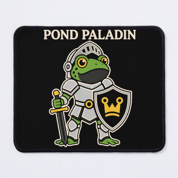 Item preview, Pond Paladin Frog Knight designed and sold by Lyfeinsights.