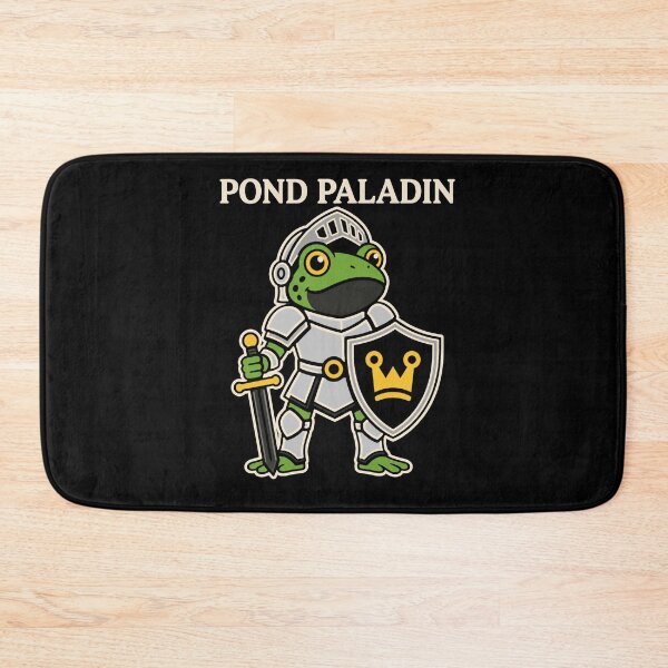 Item preview, Pond Paladin Frog Knight designed and sold by Lyfeinsights.