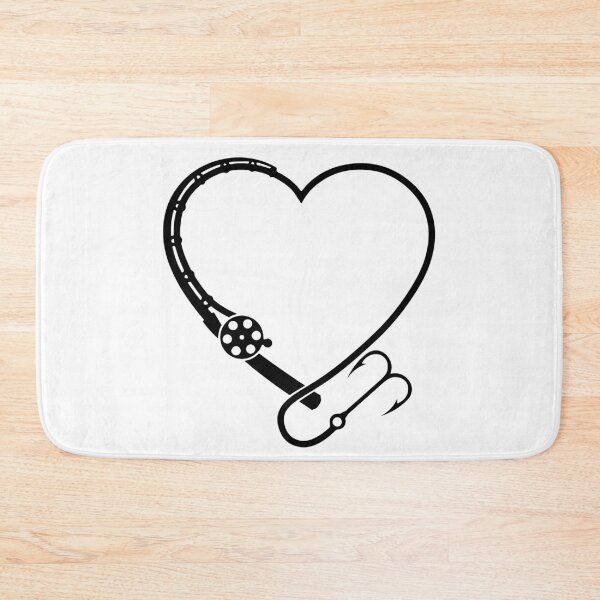 Item preview, Fishing Hook Heart  designed and sold by Sweetvoilet.