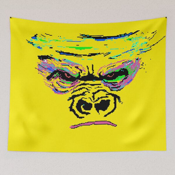 Item preview, Cyberpunk Gorilla Glitch Art Streetwear designed and sold by RetroRlx.