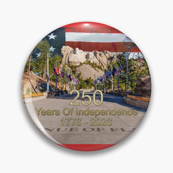 Item preview, Mount Rushmore Avenue Of Flags Bisesquicentennial designed and sold by mljdwhite.