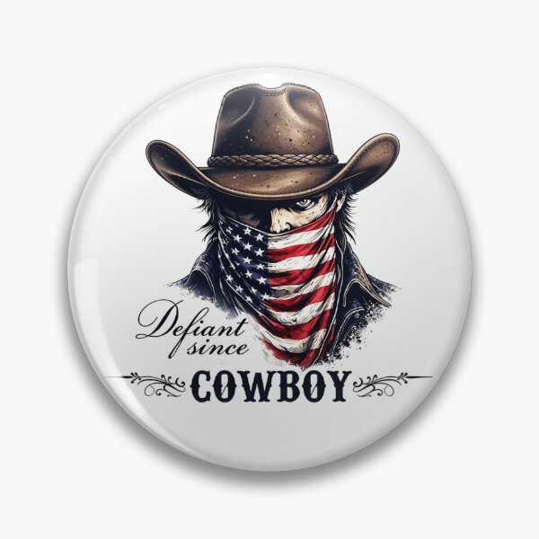 Item preview, Defiant Since Cowboy Patriotic 250th Anniversary American Heritage 1776-2026 designed and sold by Thread&Fable.