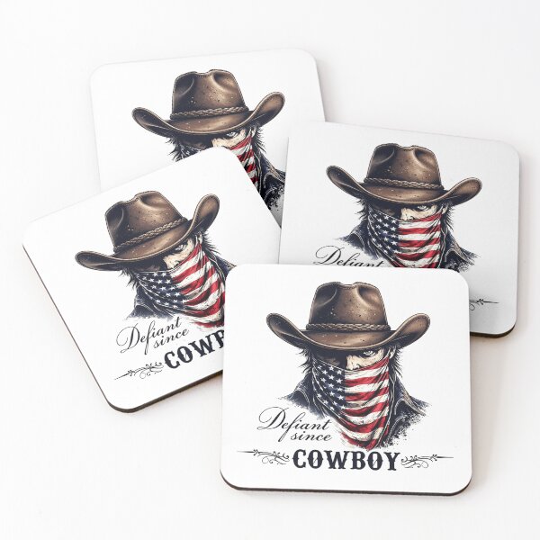 Item preview, Defiant Since Cowboy Patriotic 250th Anniversary American Heritage 1776-2026 designed and sold by Thread&Fable.