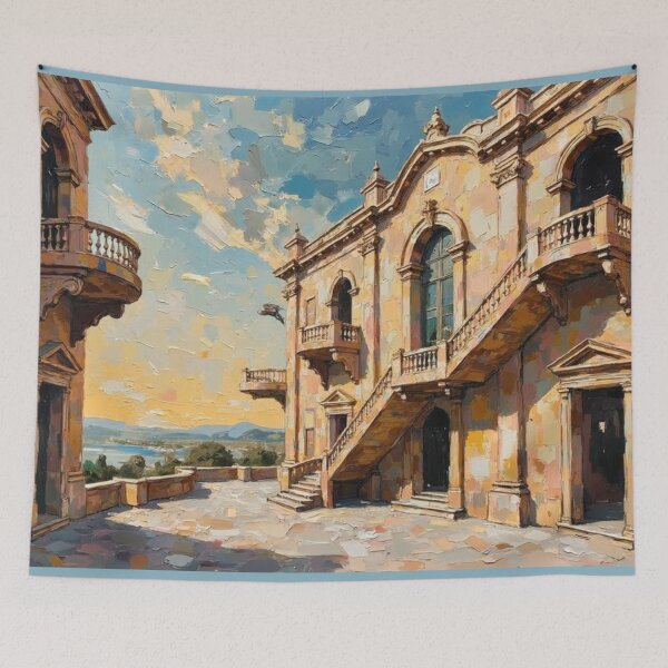 Item preview, Impasto Courtyard designed and sold by Mary Spencer.