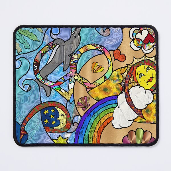 Item preview, Psychedelic At The Beach designed and sold by Lee Hiller Designs.
