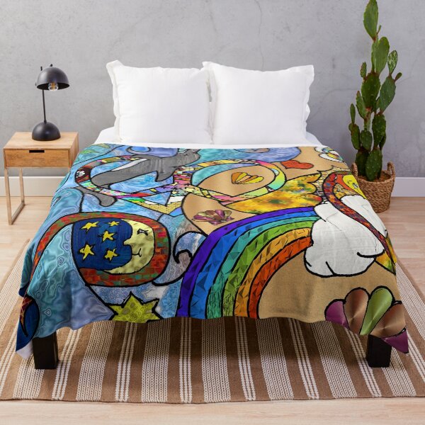 Item preview, Psychedelic At The Beach designed and sold by Lee Hiller Designs.