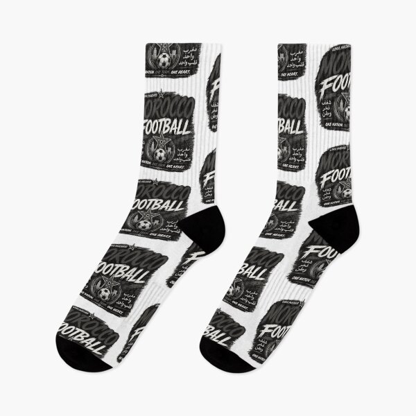 Item preview, Morocco Football Black White Typography Design | National Football Fan Graphic designed and sold by TKOprintdesigns.