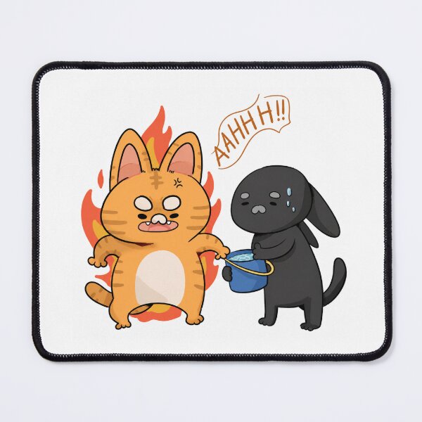 Item preview, Cat on Fire, Still Fine designed and sold by littlemiscat.