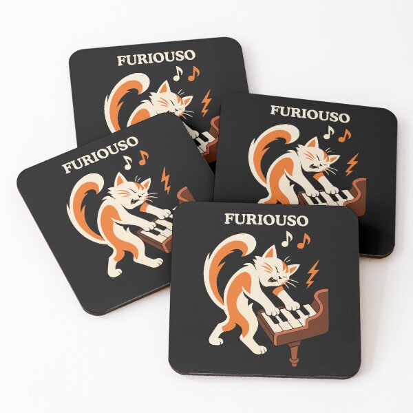 Item preview, Furioso Cat Piano Music designed and sold by Lyfeinsights.