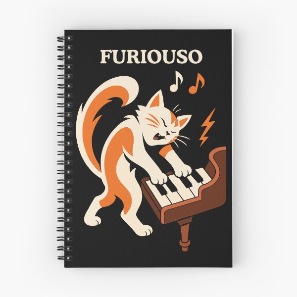 Item preview, Furioso Cat Piano Music designed and sold by Lyfeinsights.