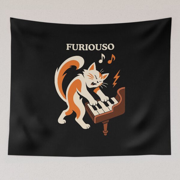 Item preview, Furioso Cat Piano Music designed and sold by Lyfeinsights.